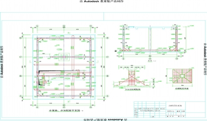 200T消防水池設(shè)計(jì)圖