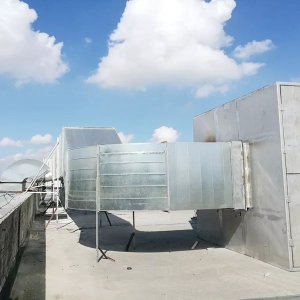 20000方展臺道具打蠟廢氣處理工程
